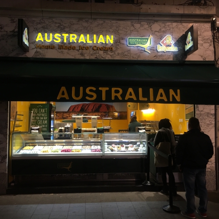 Australian Home Made Ice Cream Eiscafe in Antwerpen