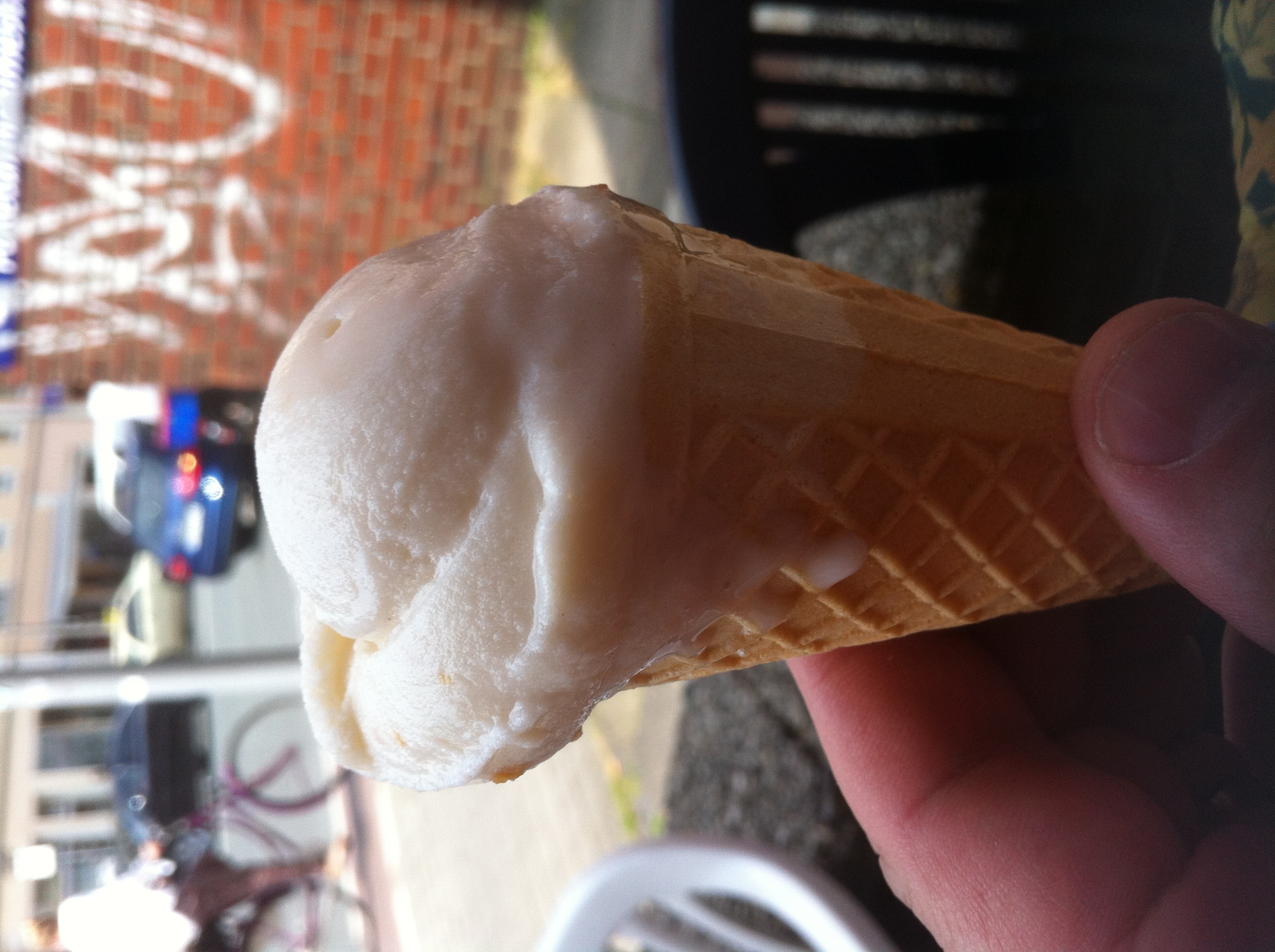 Außenansicht Eiscafe Cesca, Panacot Walter,  in Münster