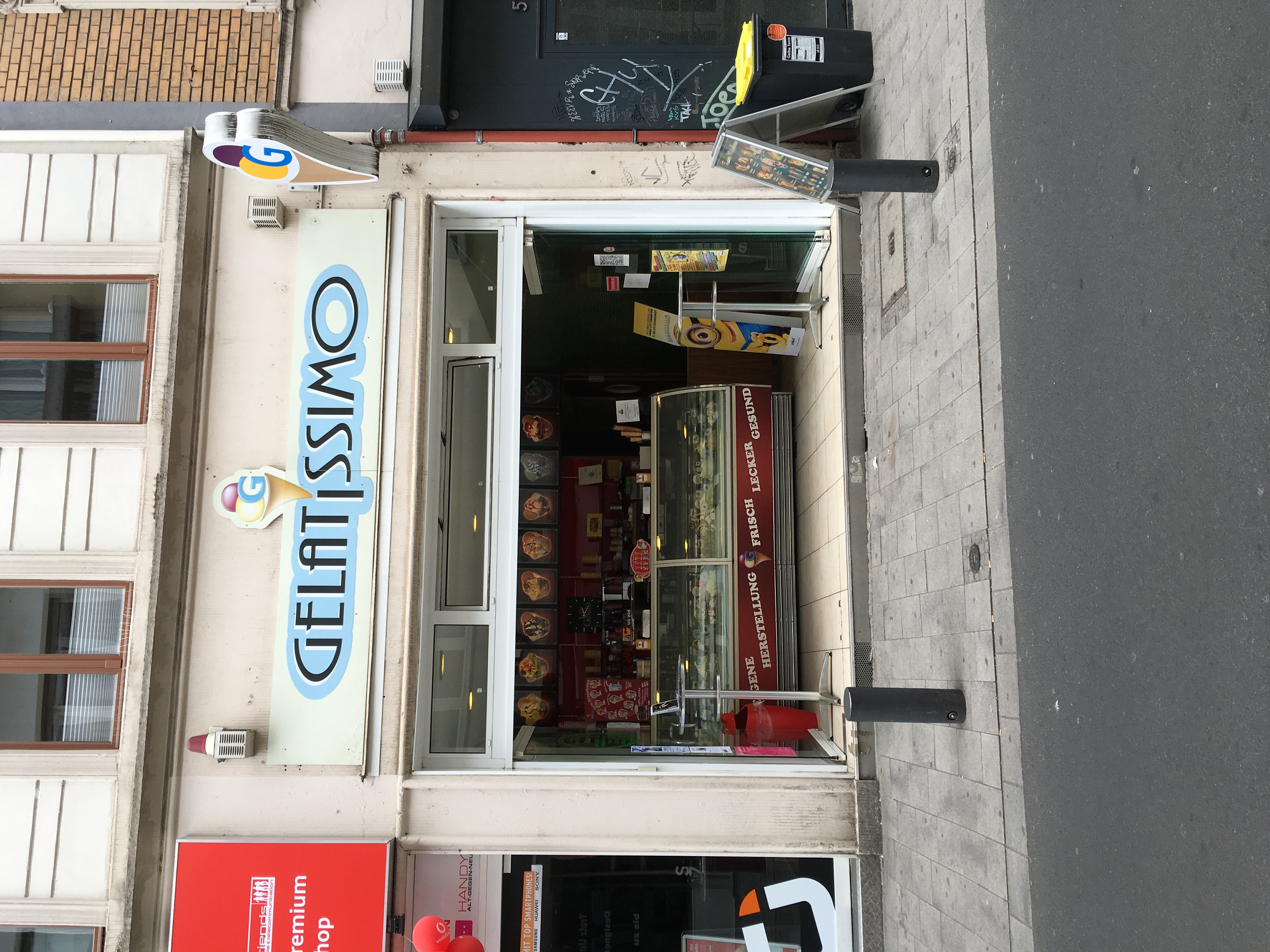 Außenansicht Gelatissimo  in Köln
