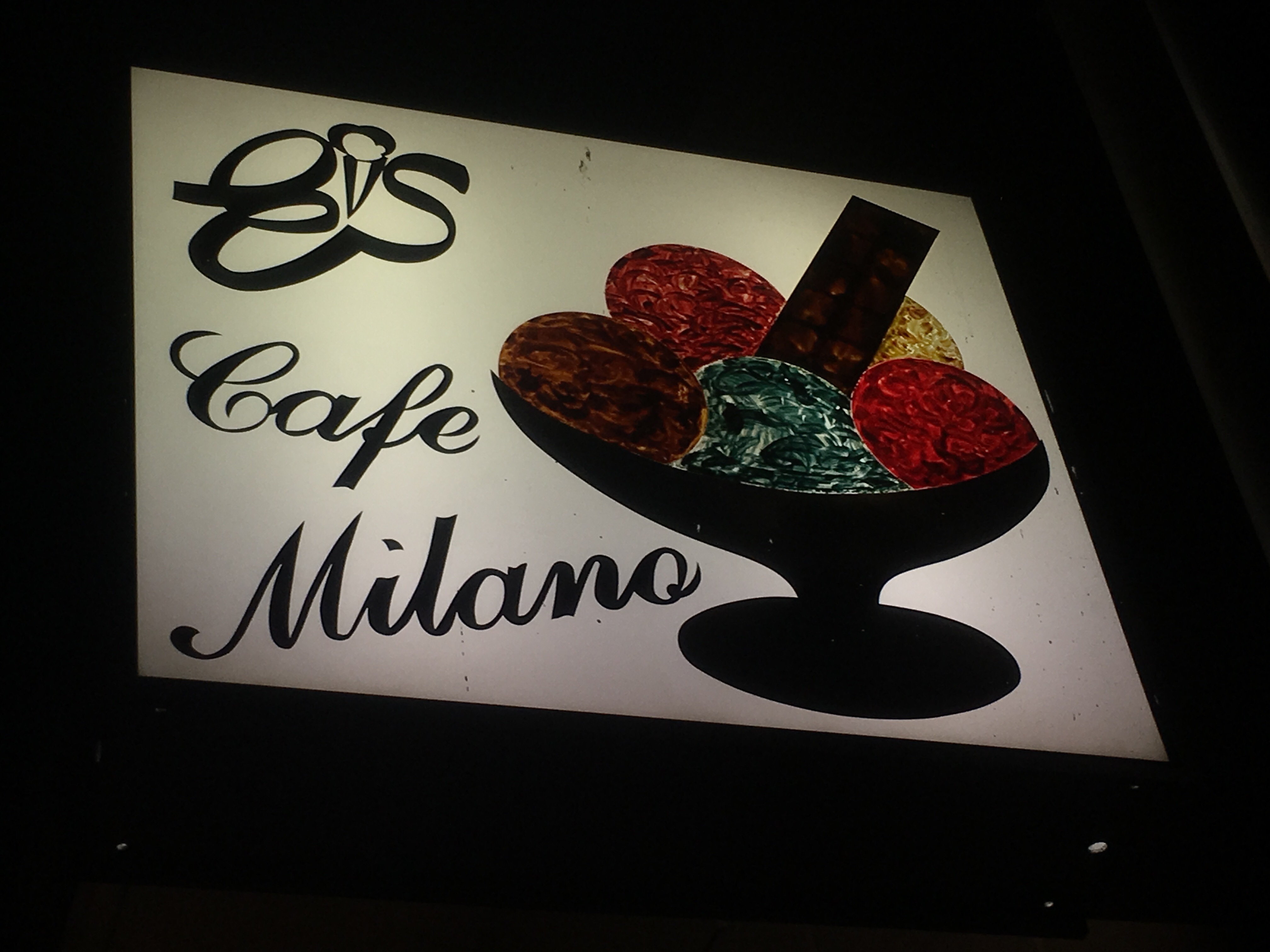 Außenansicht Milano Eiscafé©  in Münster