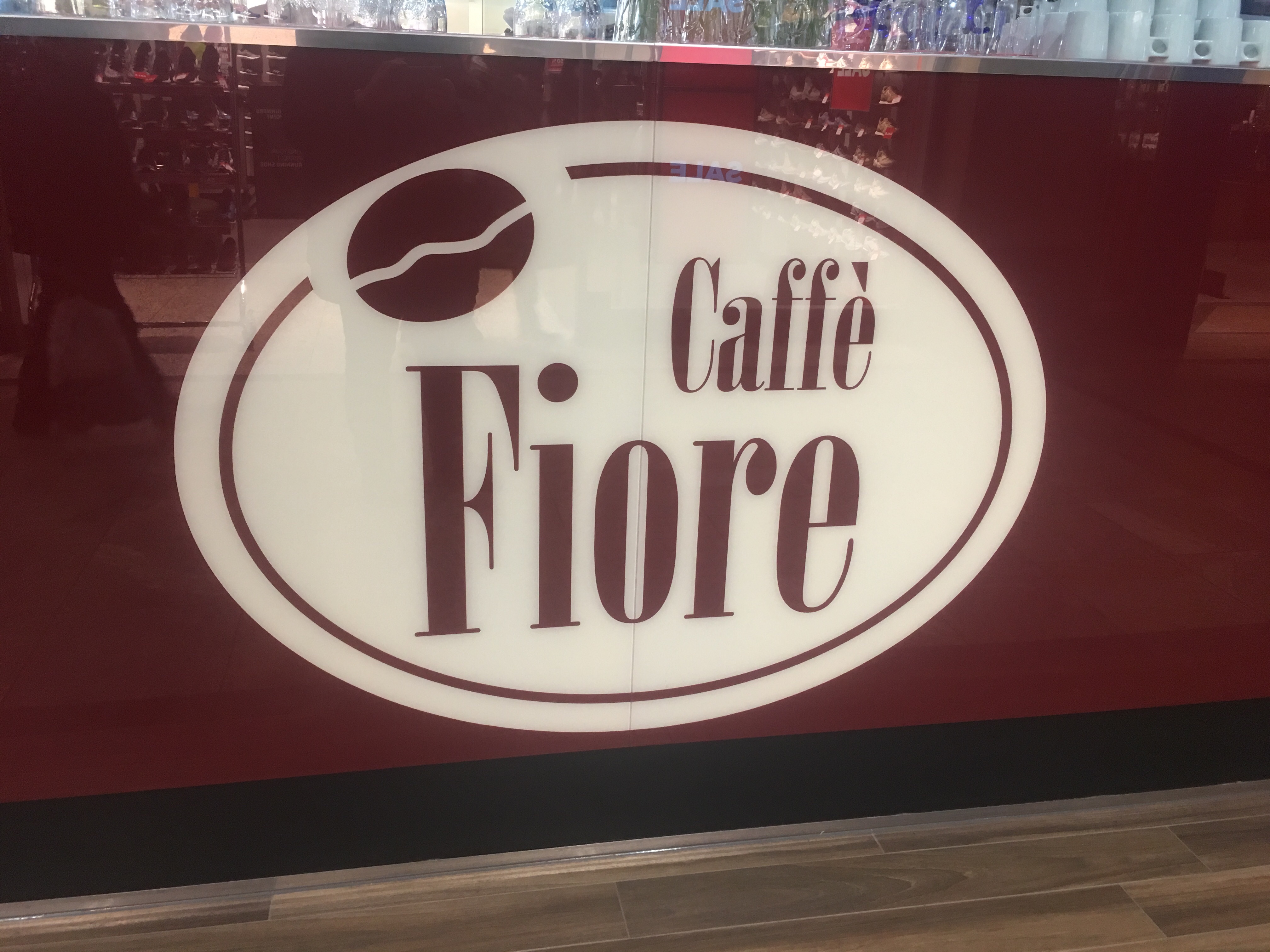 Außenansicht Caffe Fiore in Oberhausen