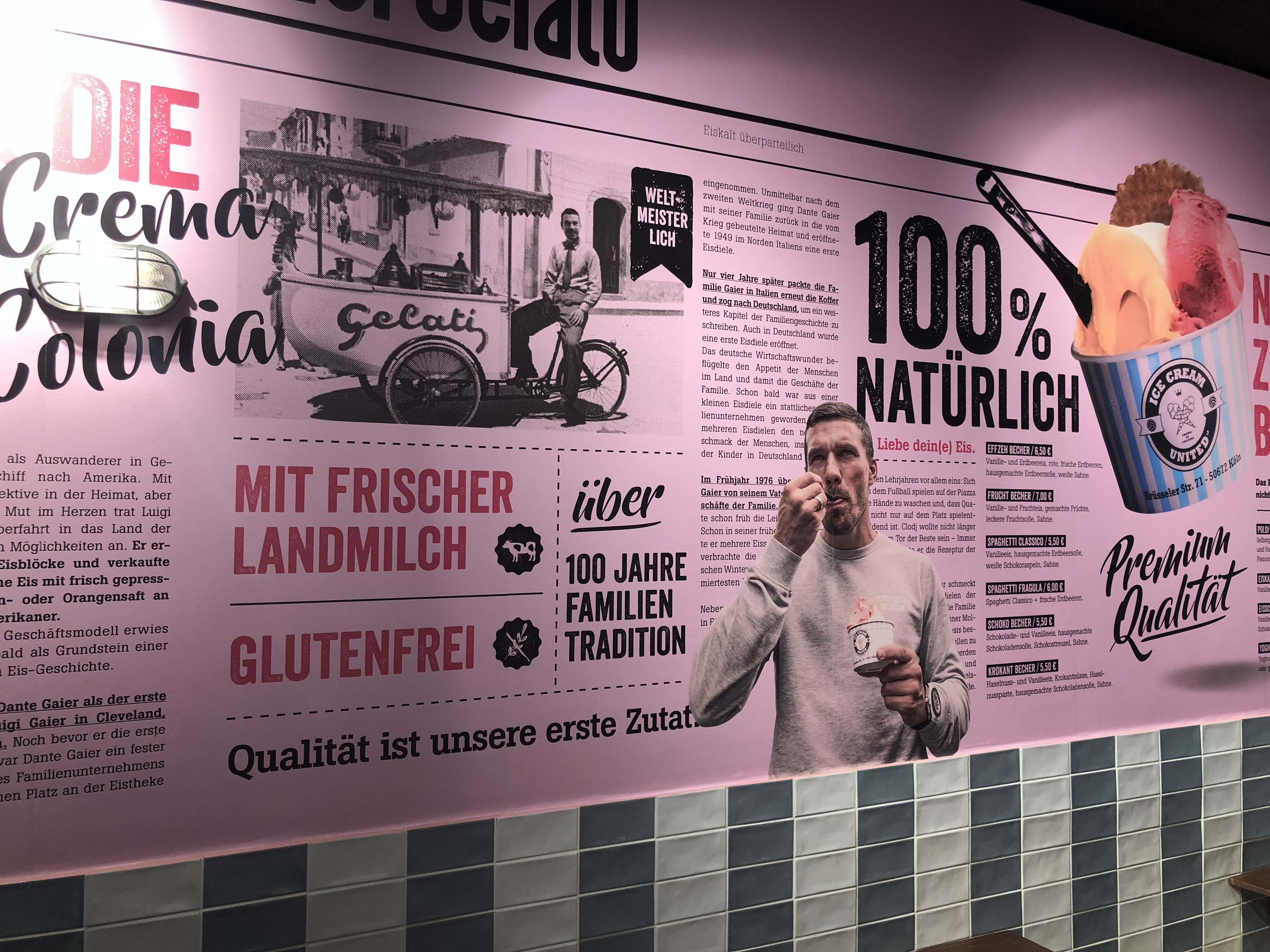 Eistheke Ice Cream United by Poldi, Köln