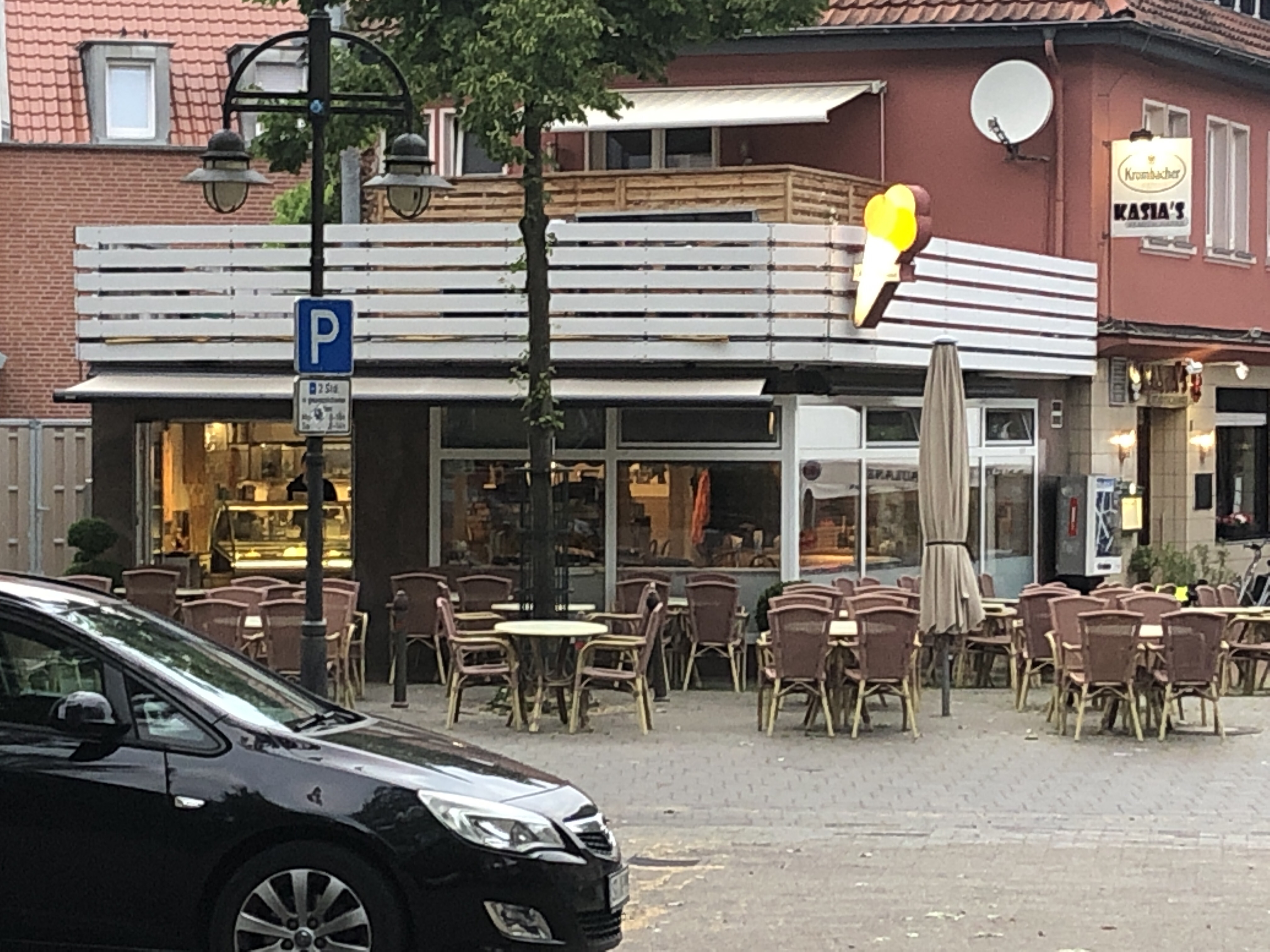 Außenansicht Eiscafé© San Remo in Steinfurt