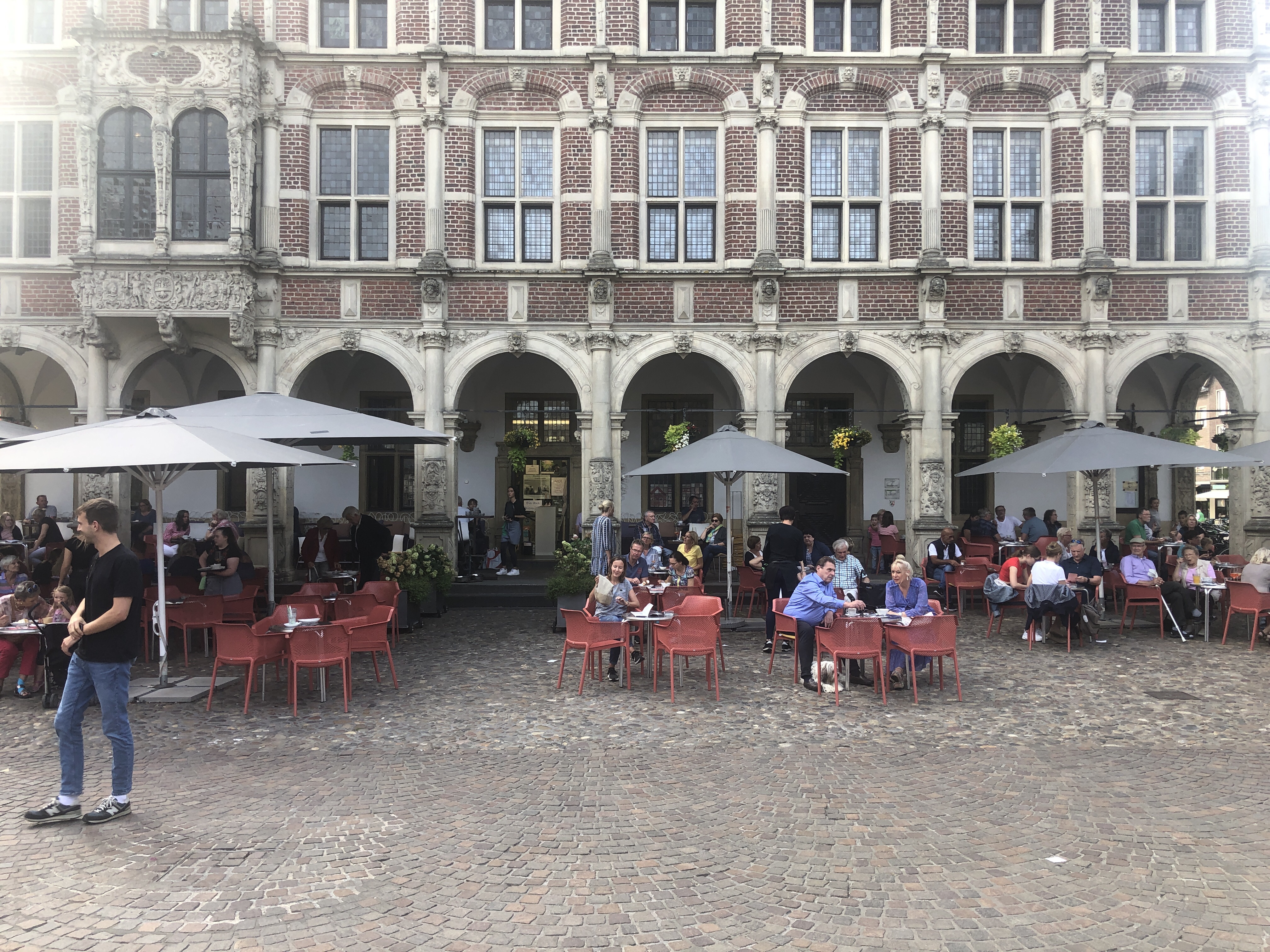 Außenansicht Eiscafe Leone in Bocholt