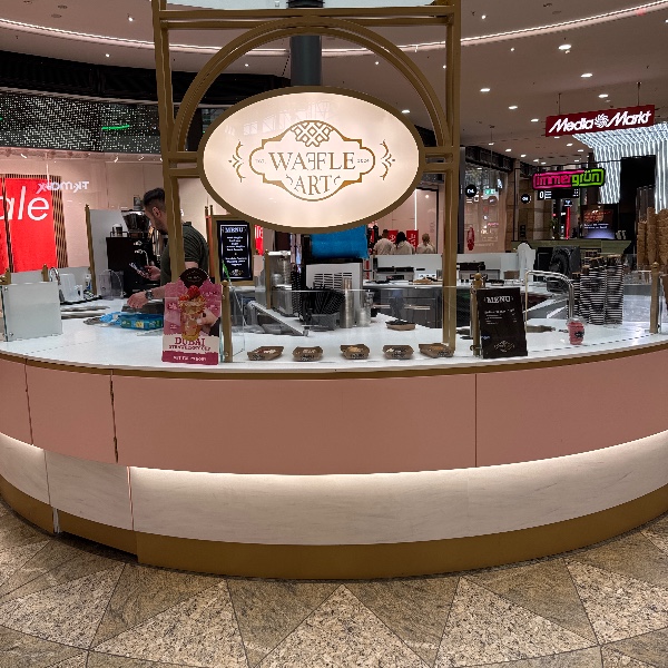 Außenansicht Waffle Art in Oberhausen